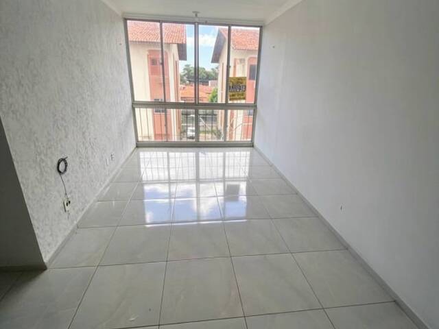 Sala em L com varanda